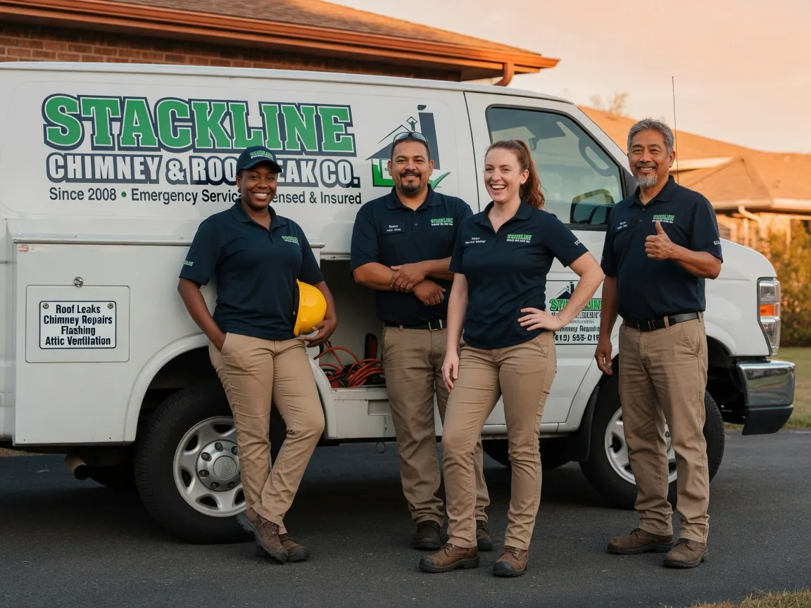 Chimney flashing repair company in Randall, MN